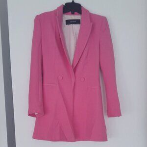 Zara Pink blazer in size small